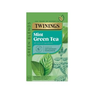 Twinings Green Tea Mint – zielona herbata z miętą (20 torebek)