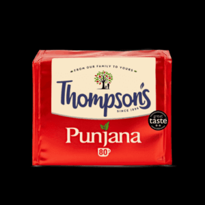 Paczka herbaty Punjana od Thompsons, naturalny i aromatyczny napar, idealny na relaks i poprawę samopoczucia, wysokiej jakości herbata czarna.