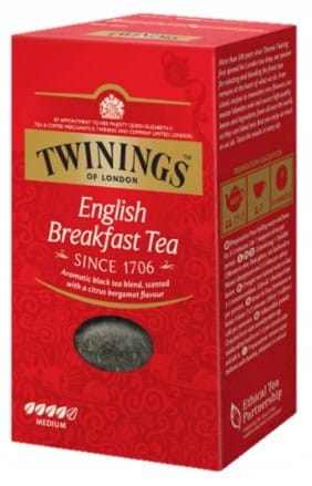 Twinings English Breakfast – czarna herbata sypana (200g)