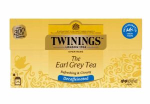 Twinings Earl Grey Decaf – herbata bezkofeinowa (25 torebek)