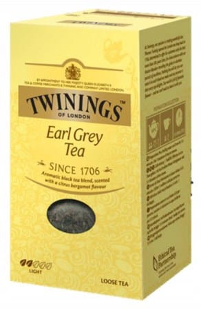 Twinings Earl Grey – czarna herbata sypana (200g)