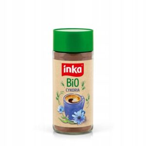 Inka Bio Cykloria - naturalny suszony zestaw ziołowy na herbatę z kwiatem kostrzewy i bławatka, ekologiczne składniki, zdrowy napar, relaksujący i wspierający układ trawienny, produkt dostępny w sklepie FlowTea.