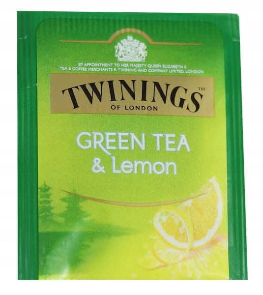 Zielony herbata z imbirem i cytryną, Twinings, herbaty zielone i cytrusowe, wysokiej jakości liście, naturalny smak, relaksujący napój zdrowotny, dostępne na flowtea.pl.