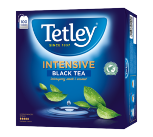 TETLEY Intensive Black 100 torebek