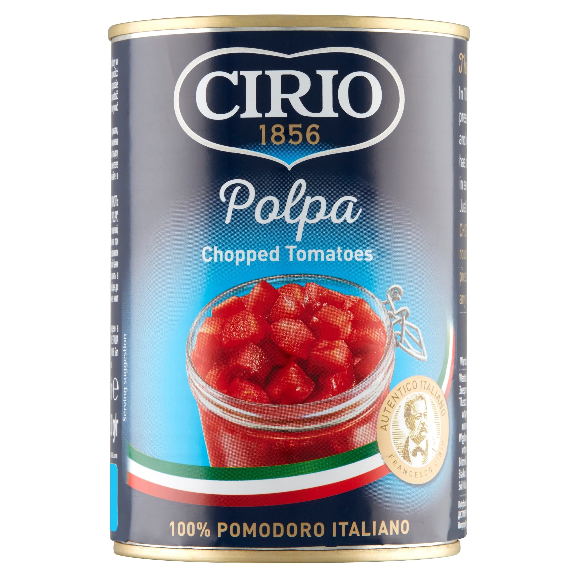 CIRIO Pomidory w Kawałkach 400g 2 CIRIO Pomidory w Kawałkach 400g - obrazek 2