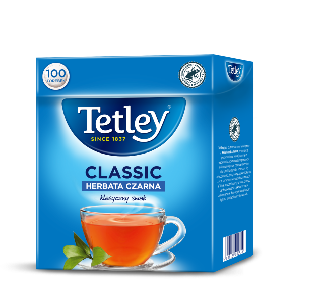TETLEY Classic herbata czarna 100 torebek 1 TETLEY Classic herbata czarna 100 torebek