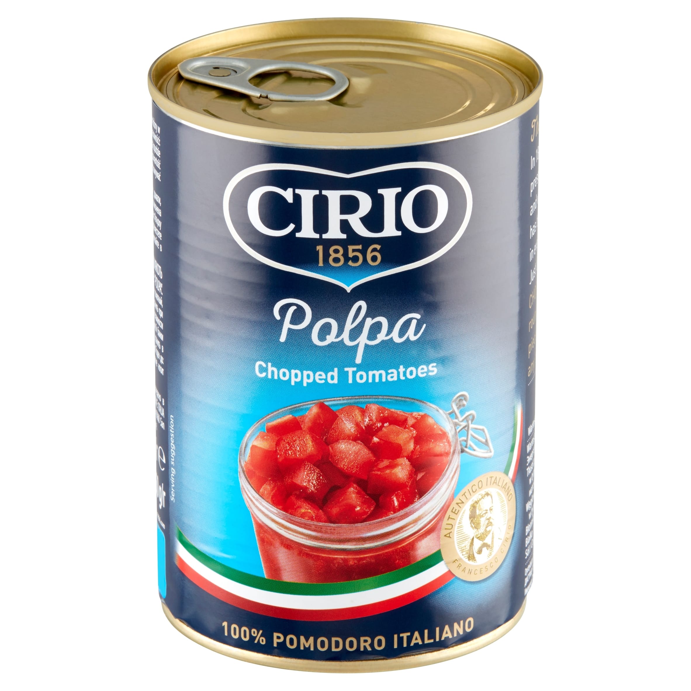 CIRIO Pomidory w Kawałkach 400g 3 CIRIO Pomidory w Kawałkach 400g - obrazek 3