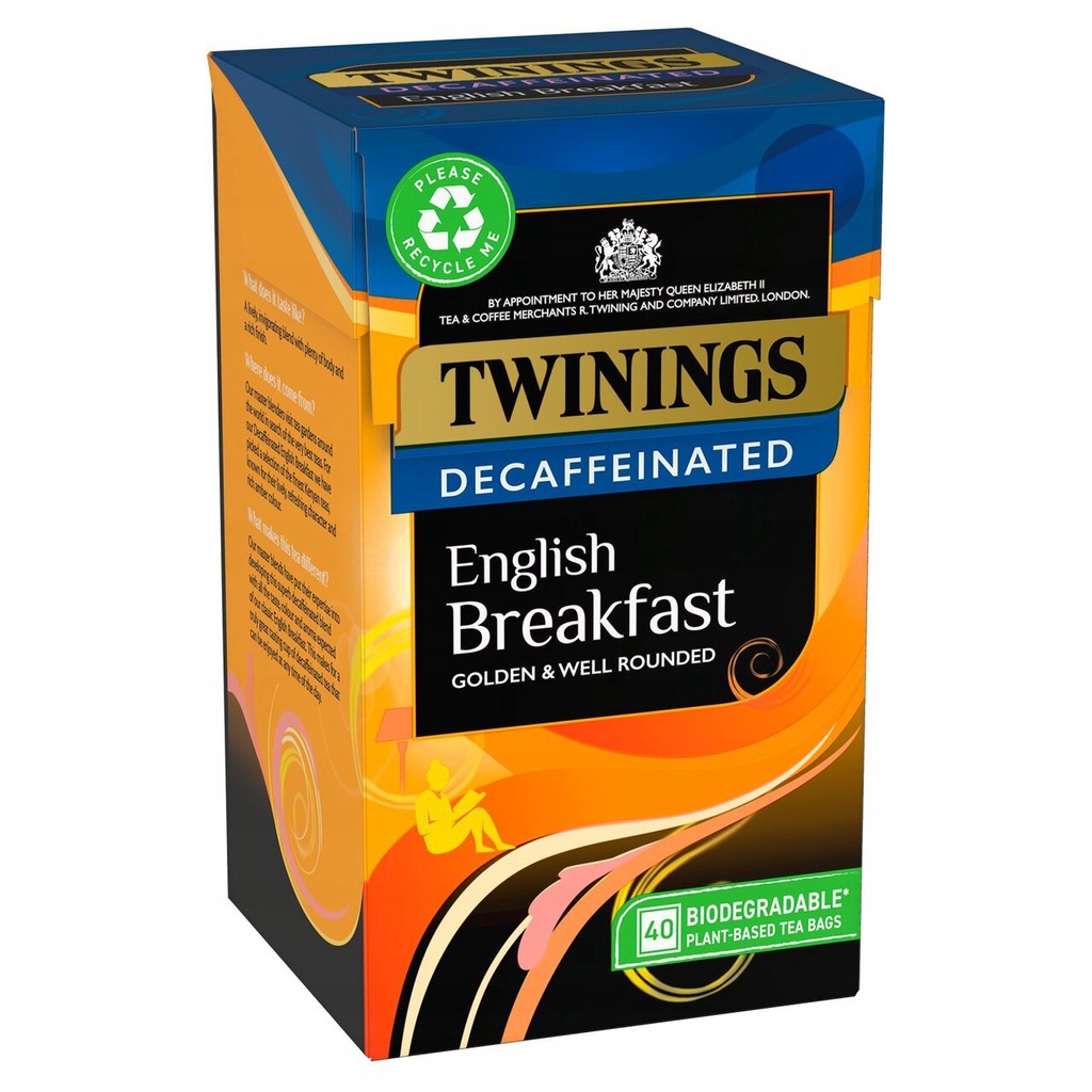 Twinings Breakfast Decaf 40 1 Twinings Breakfast Decaf 40
