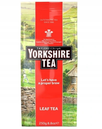 YORKSHIRE TEA herbata sypana 250g UK - obrazek 3
