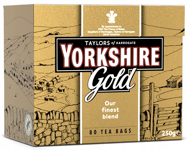 Yorkshire GOLD Tea 80 herbata UK