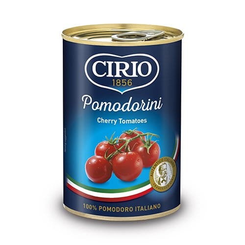 CIRIO Pomidorki Koktajlowe 400g 2 CIRIO Pomidorki Koktajlowe 400g - obrazek 2