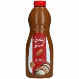 Lotus Biscoff Polewa 1kg Topping Polewa Ciasteczkowa