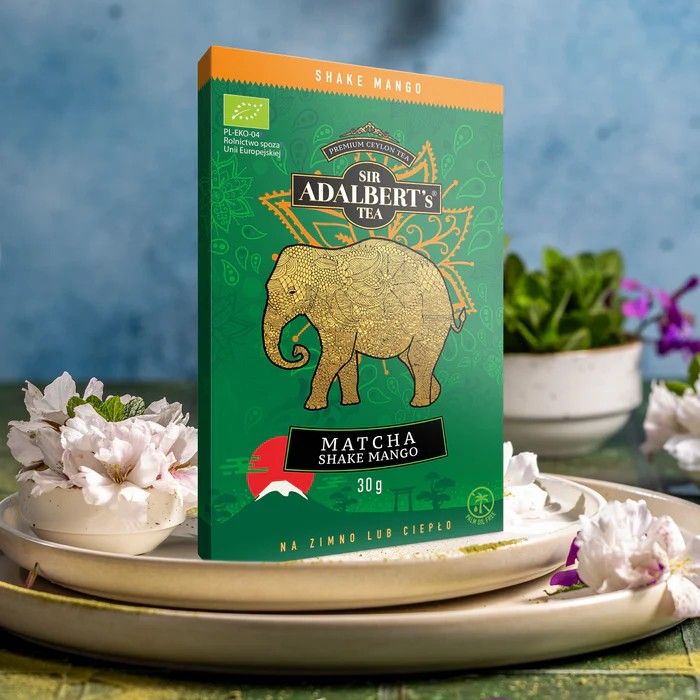 Adalberts Matcha Shake Mango 30g 2 Adalberts Matcha Shake Mango 30g - obrazek 2