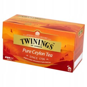 TWININGS Pure Ceylon Tea 25szt herbata czarna