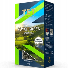 TET ROYAL GREEN TEA LEMON Herbata Zielona Liściasta