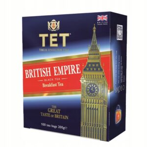 TET British Empire herbata czarna 100 torebek 200g