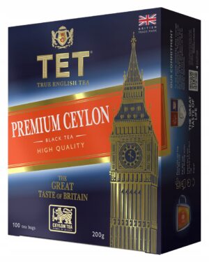 TET PREMIUM CEYLON BLACK TEA 100 torebek
