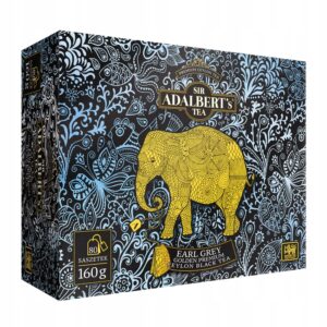 Adalbert’s Earl Grey Golden Premium – czarna herbata ekspresowa (80 torebek)