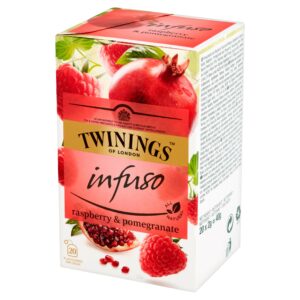 Napar owocowy Twinings Infuso Raspberry & Pomegranate 20 torebek 40g malina granat