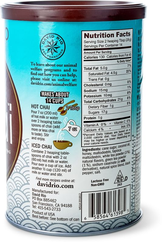 DAVID RIO Chai White Shark 398g 3 DAVID RIO Chai White Shark 398g - obrazek 3