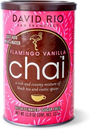 DAVID RIO Flamingo Vanilla Sugar Free Decaf 398g