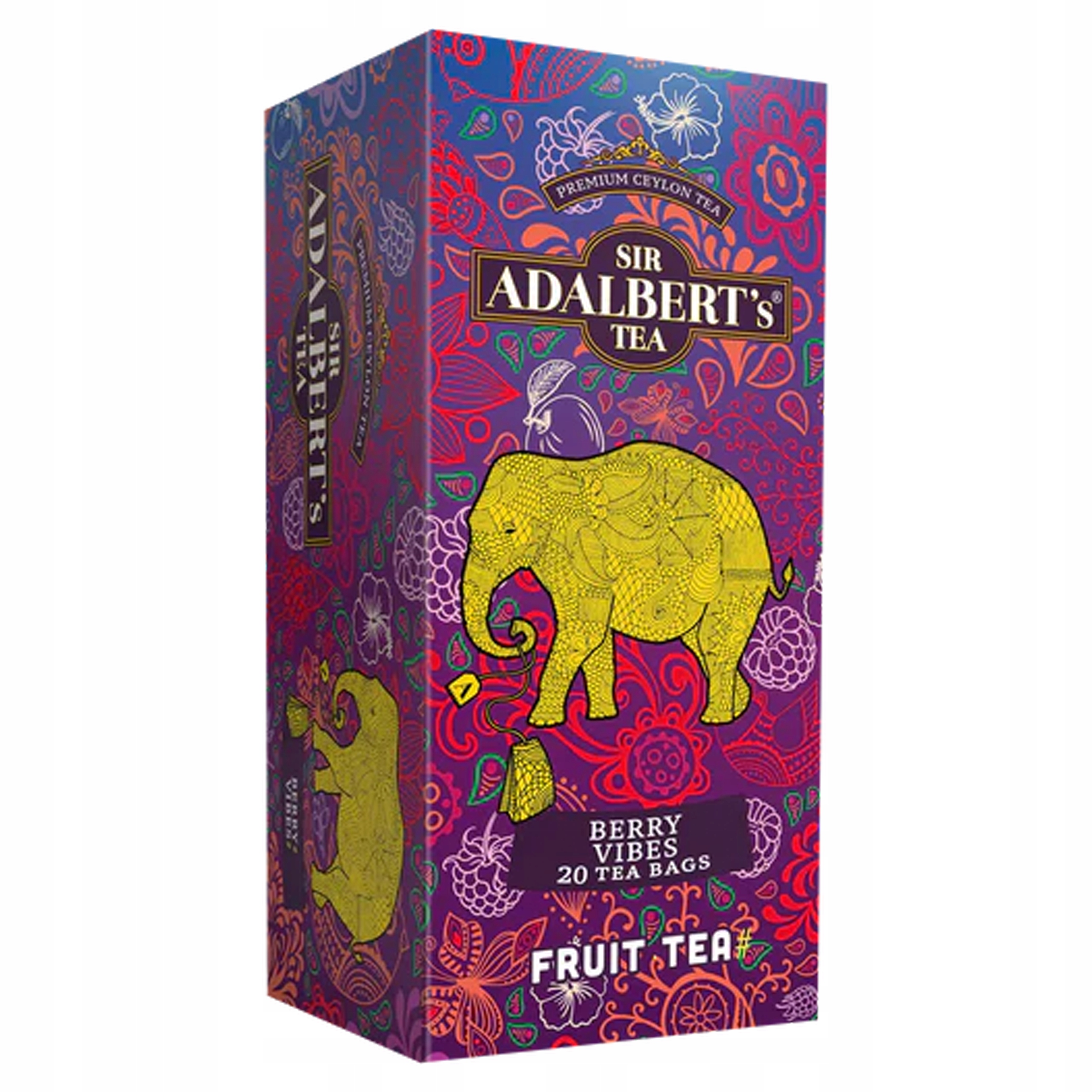Adalberts Berry VIBES 20tb herbata Malina Czarna Porzeczka 1 d3557105ffa422a3eaffc6bee263e2fc