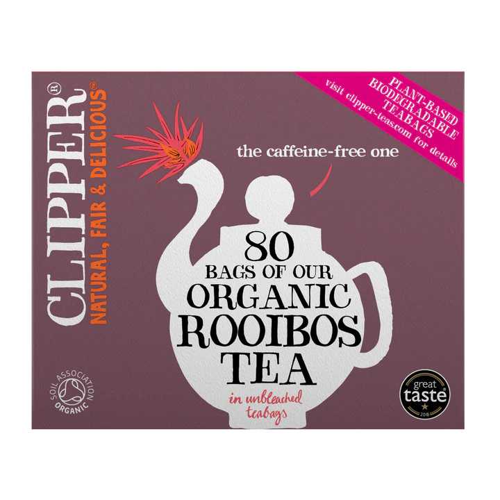 Clipper Rooibos Tea Organic Bio - Herbata bezkofeinowa (80 torebek) 3 8c6dba7dcf1fd8de527e032020cbb81f