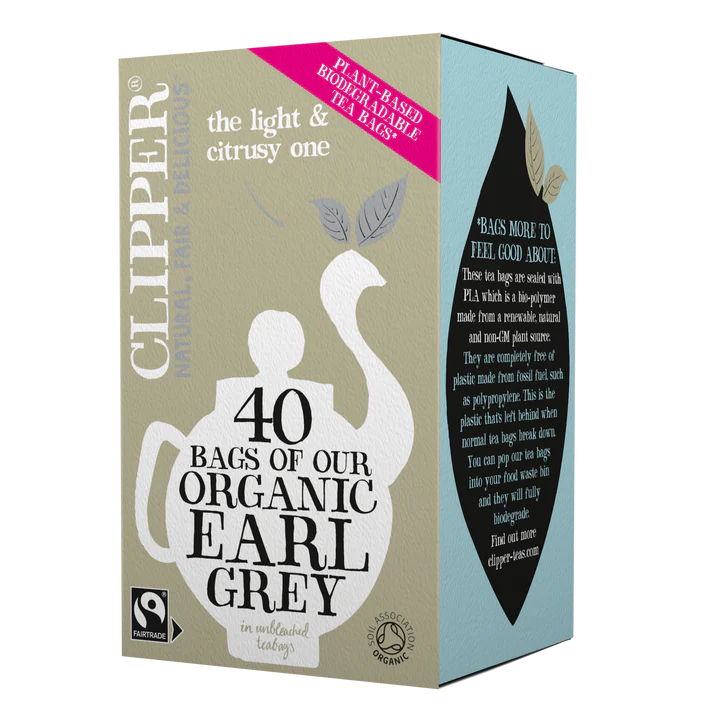 Clipper Earl Grey Organic Bio – Herbata czarna z bergamotką (40 torebek) 1 058638ed3a212b9d800de4a534d0976c