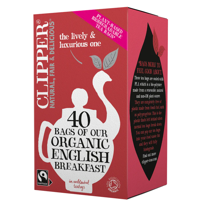 Clipper English Breakfast Organic Bio – Herbata czarna (40 torebek) 1 7550c7acd0562bdf1b833ef2ac9ae050