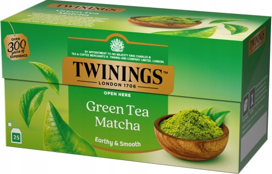 Twinings Green Matcha – zielona herbata z matchą (25 torebek) 1 1fb2de149920506058a5f0fb0c0b26c8