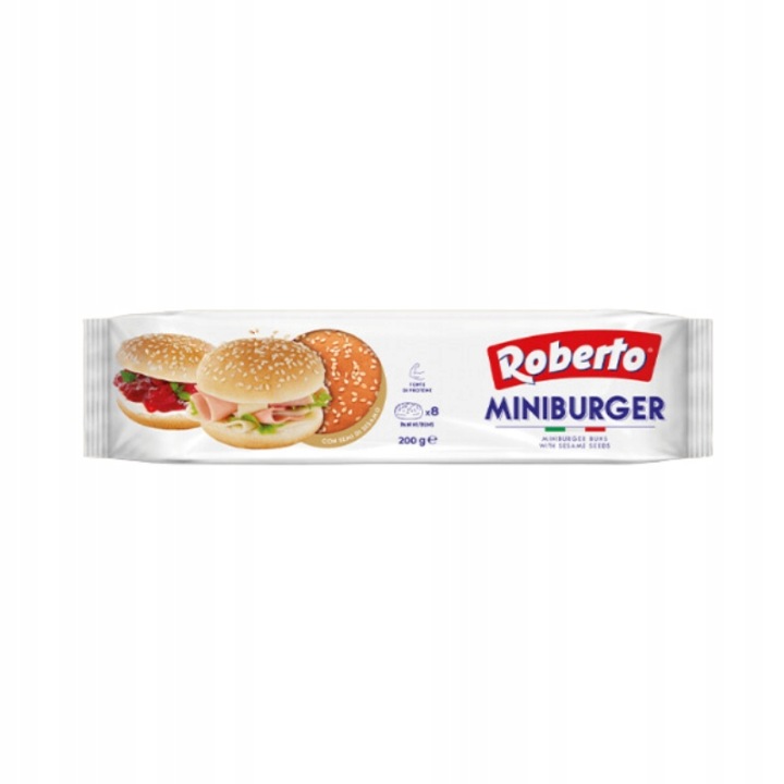 ROBERTO MINI Burger z Sezamem 200g 1 69420aa05b12b2117e01512b606d9ef7