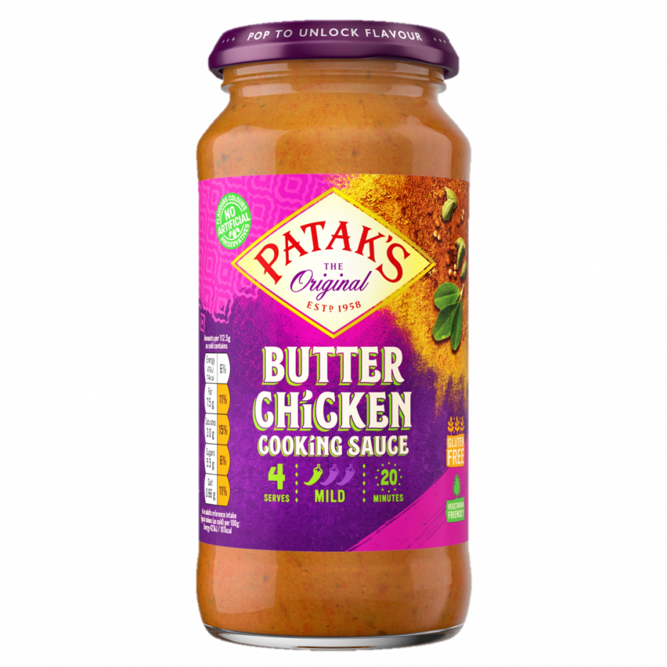 PATAKS INDYJSKI SOS BUTTER CHICKEN 450g 1 2137d65a84d272350686b09d9777c5a3
